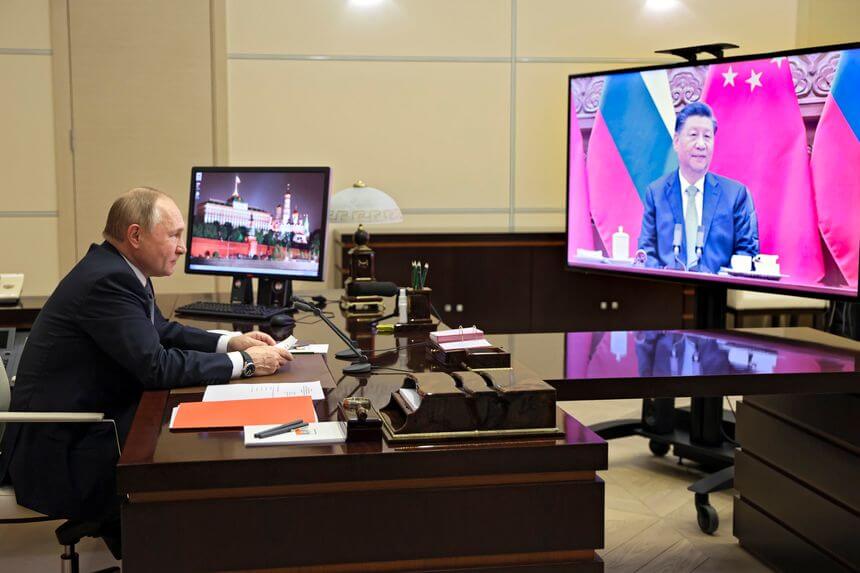 Putin Hails Russia and China’s Mutual Respect for Non-Interference in Meeting With Xi