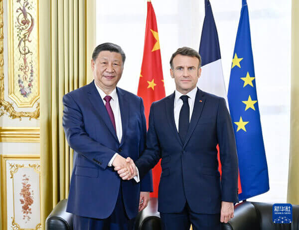 Xi Jinping Meets Macron in Paris; Discuss Israel-Hamas, Russia-Ukraine Wars